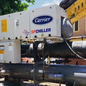 Chiller Carrier 120 Trs Condensado a Água
